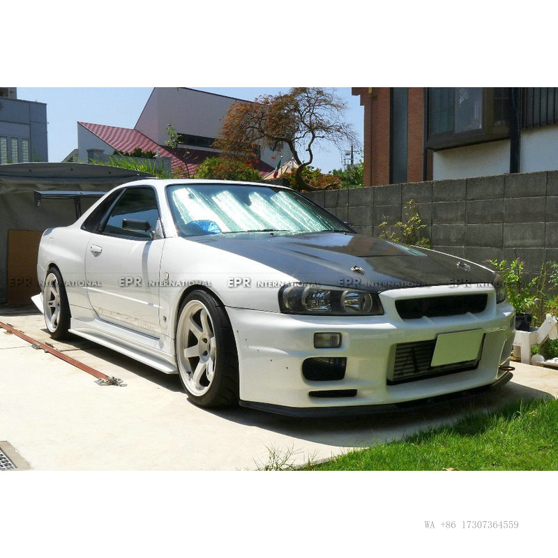 Model Kit Nissan Skyline - Nissan GTR Skyline R34 karbon fiber