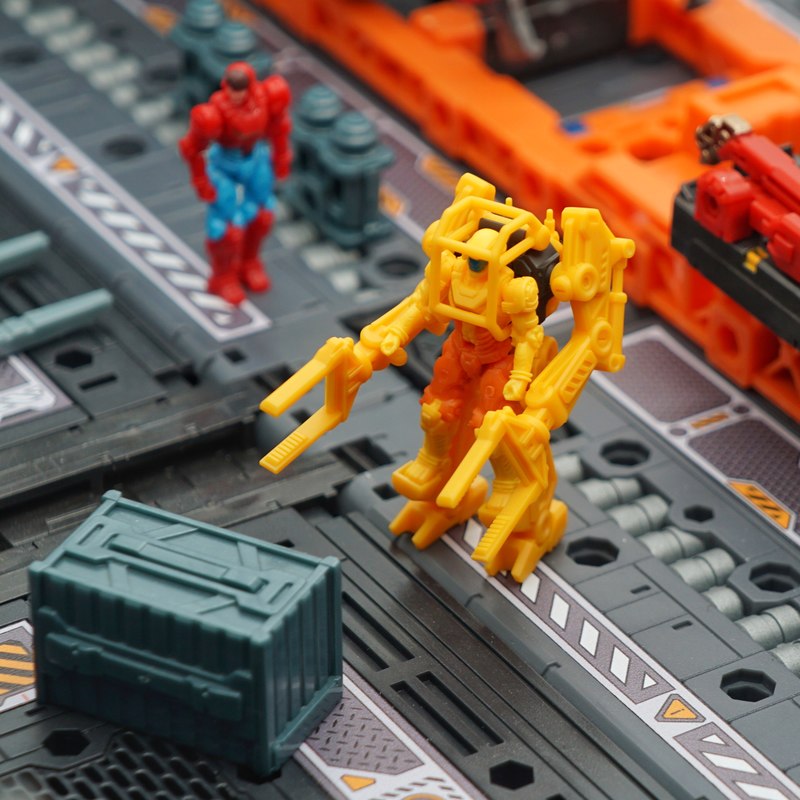 Model Kit Exodia - Diaclone 1/60 İnşaat Güçlü Exoskeleton Aksiyon