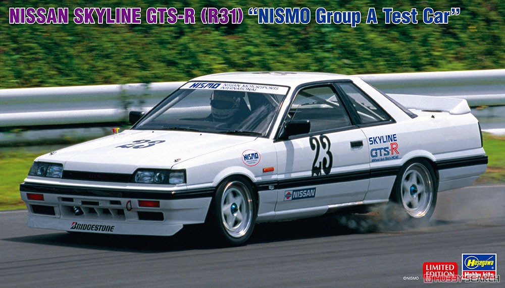 Model Kit Nissan Skyline - Statik Montajlı Araba Modeli Hasegawa-20549 1/24