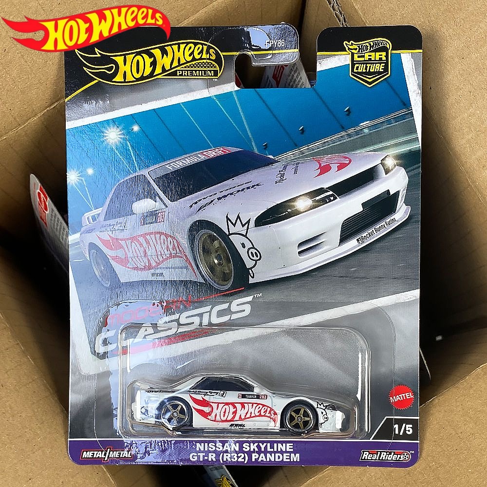 Model Kit Nissan Skyline - Hot Wheels Premium Döküm Araba Modeli
