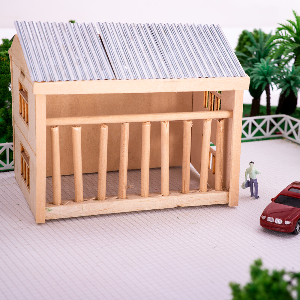 8 adet 1:35 oluklu kiremit duv - Model Kit Wall E incelemesi ve fiyatı