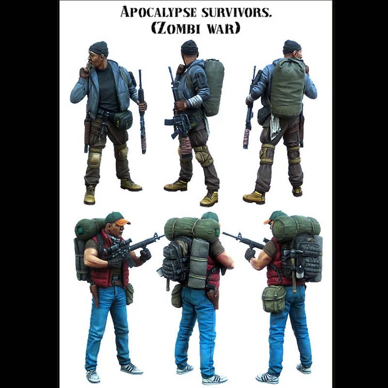 1/35 Döküm Reçine Şekil Modeli - Model Kit Zombie incelemesi ve fiyatı